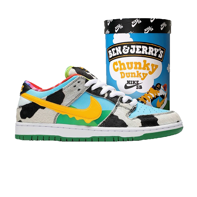 Ben & Jerry's x Dunk Low SB 'Chunky Dunky' Special Ice Cream Box